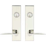 INOX - SF 351 Toronto,TL4 Entry,Double Cyl 2-3/8'' BS,32 - Polished Stainless Steel
