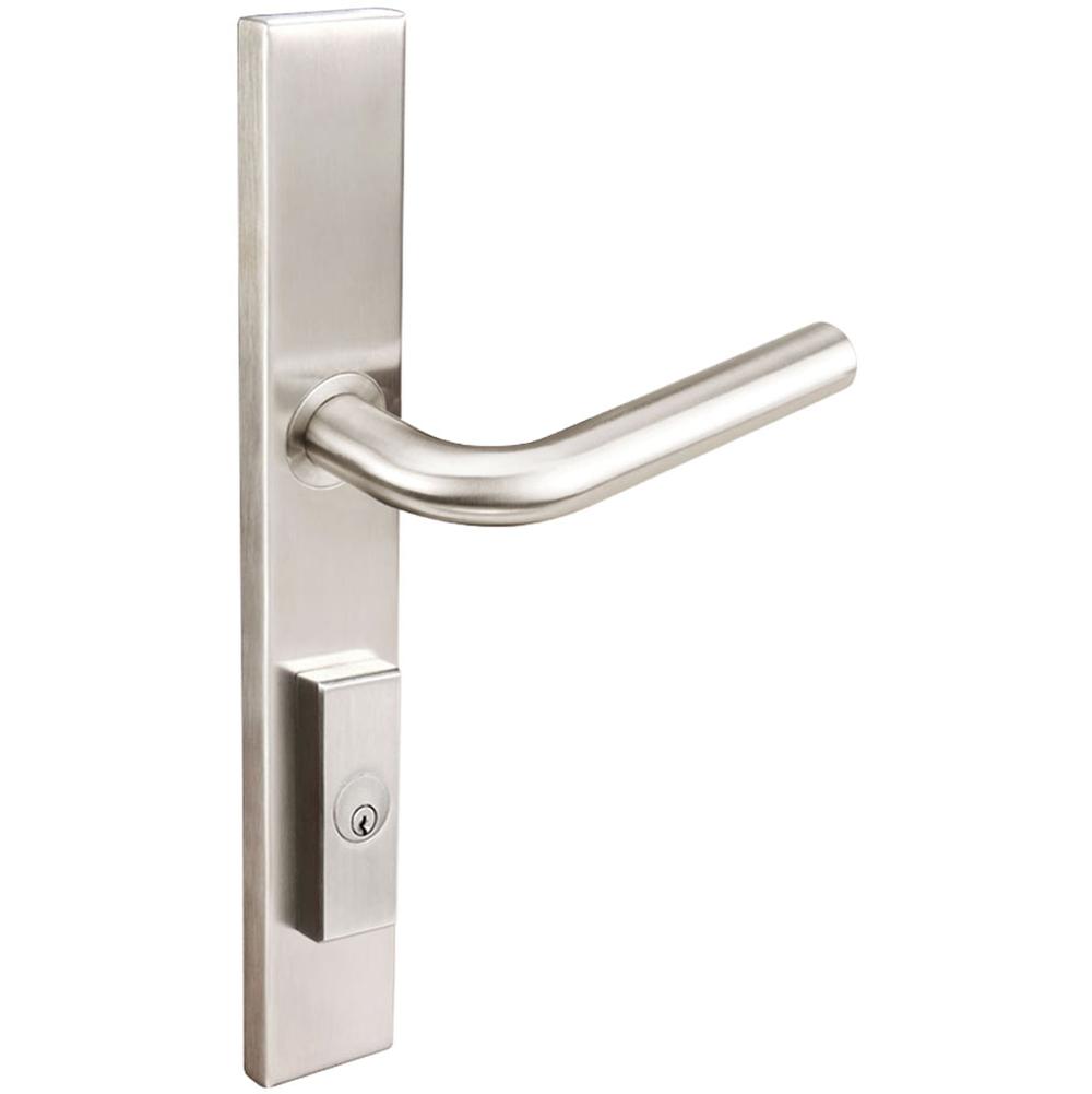 INOX - MU Multipoint 101 Cologne US Entry Lever High US32D LH - Satin Stainless Steel