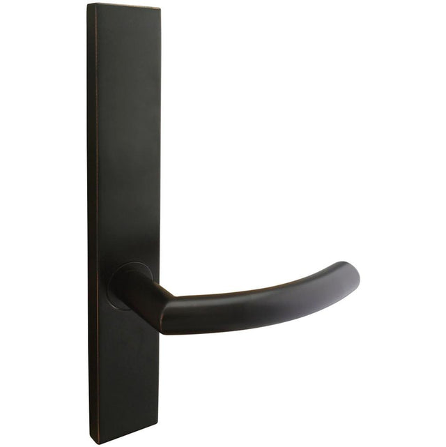 INOX - MU Multipoint 103 Oslo Passage Lever Low US10B - Oil Rubbed Bronze