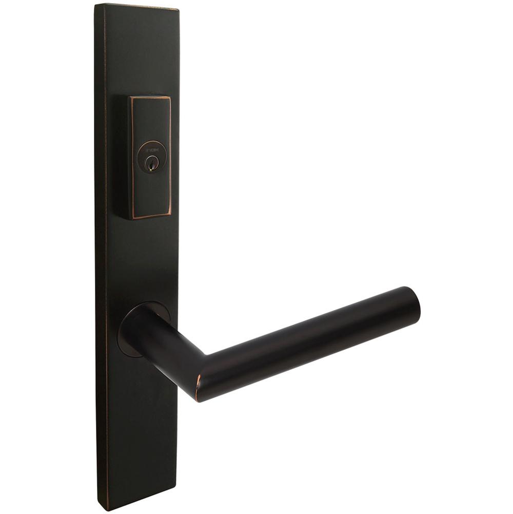 INOX - MU Multipoint 105 Frankfurt US Entry Lever Low US10B RH - Oil Rubbed Bronze