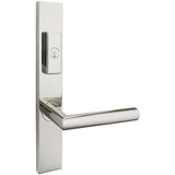 INOX - MU Multipoint 105 Frankfurt US Entry Lever Low US32 RH - Polished Stainless Steel
