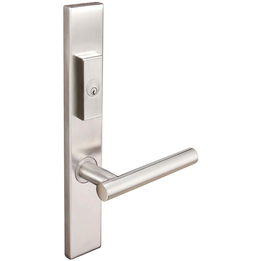 INOX - MU Multipoint 106 Copenhagen US Entry Lever Low US32D RH - Satin Stainless Steel