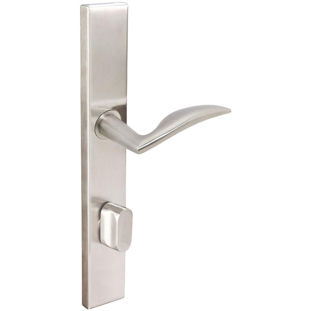 INOX - MU Multipoint 210 Air-stream US Entry Lever High US32D LH - Satin Stainless Steel