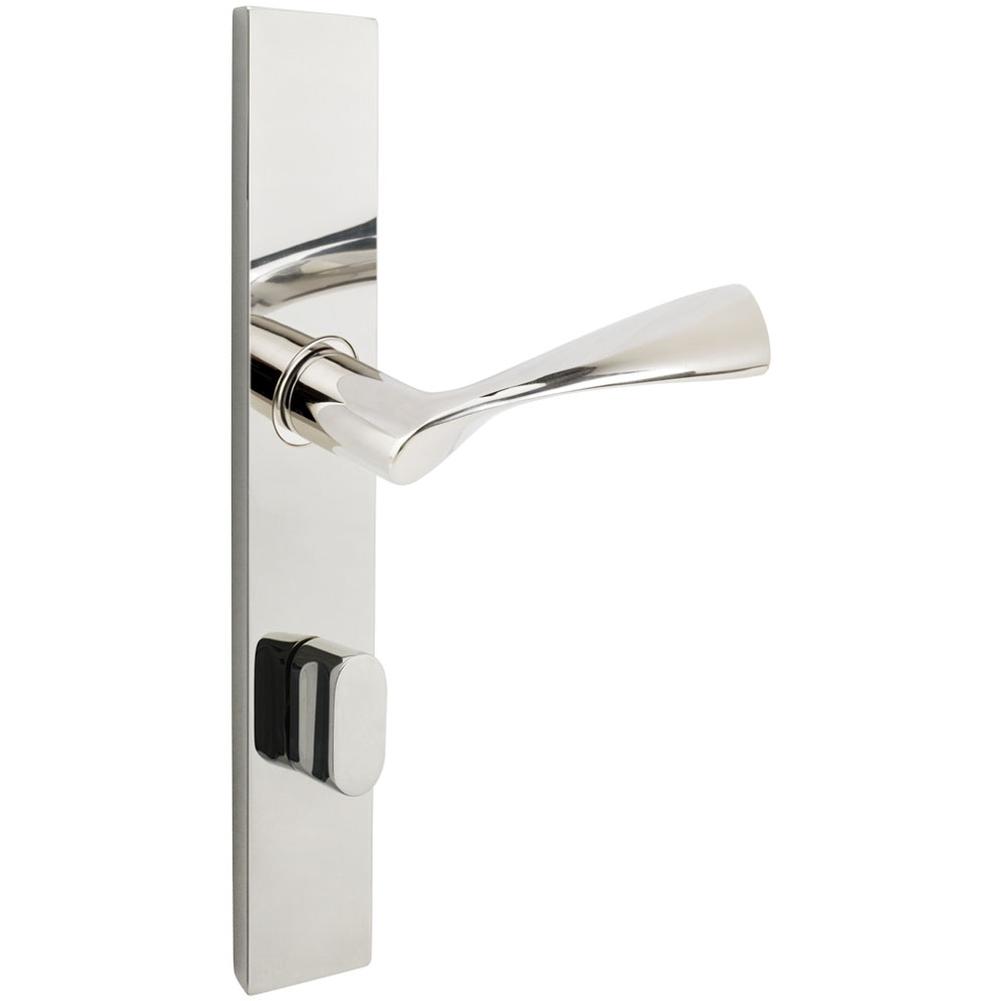 INOX - MU Multipoint 211 Breeze US Entry Lever High US32 RH - Polished Stainless Steel