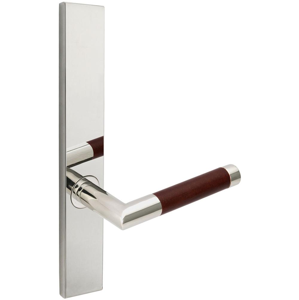 INOX - MU Multipoint 213 Cabernet US Patio Lever Low US32 RH - Polished Stainless Steel