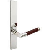 INOX - MU Multipoint 213 Cabernet US Patio Lever Low US32 RH - Polished Stainless Steel