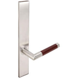 INOX - MU Multipoint 213 Cabernet Hf Psge/Hf Dmy Lvr Lo US32D LH - Satin Stainless Steel