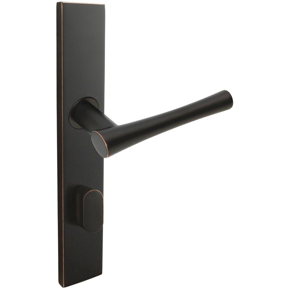 INOX - MU Multipoint 214 Champagne US Entry Lever High US10B RH - Oil Rubbed Bronze