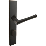 INOX - MU Multipoint 214 Champagne US Entry Lever High US10B RH - Oil Rubbed Bronze