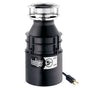 InSinkErator - Badger 5XP with cord 3/4 HP Food Waste Disposer - Model Number: BADGER 5XP W/C - Gray