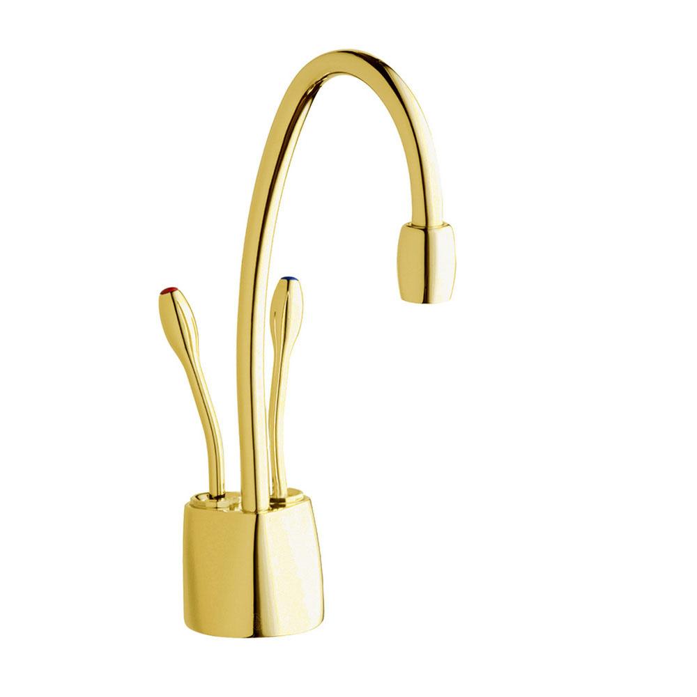 InSinkErator - Indulge Contemporary F-HC1100 Instant Hot/Cool Water Dispenser Faucet in French Gold - French Gold
