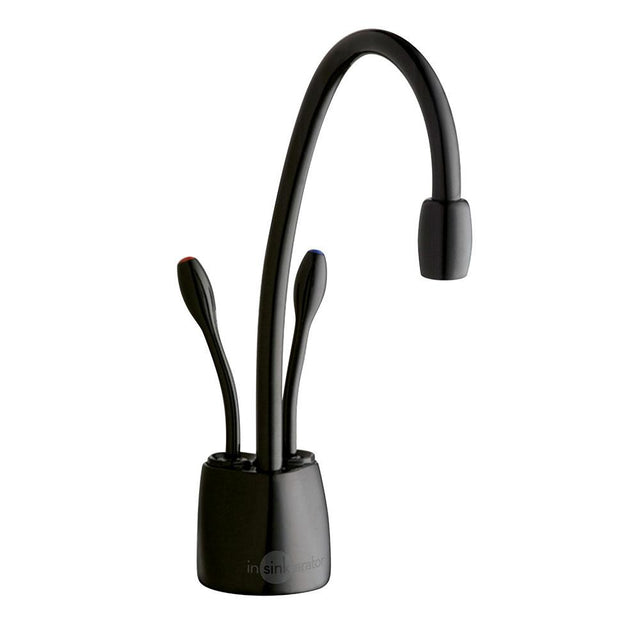 InSinkErator - Indulge Contemporary F-HC1100 Instant Hot/Cool Water Dispenser Faucet in Matte Black - Matte Black