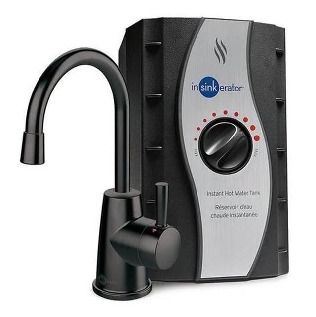 InSinkErator - HOT250 Instant Hot Water Dispenser System, Single-Handle Faucet with 2/3-Gallon Stainless Steel Tank