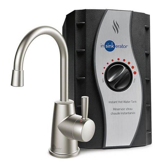 InSinkErator - HOT250 Instant Hot Water Dispenser System, Single-Handle Faucet with 2/3-Gallon Stainless Steel Tank