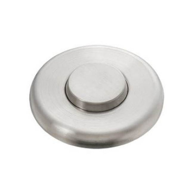 InSinkErator - STDP-SN Decorative Air-Activated Switch-Button - Pioneer - Satin Nickel