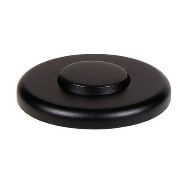 InSinkErator - STDP-MBLK Decorative Air-Activated Switch-Button - Pioneer - Matte Black