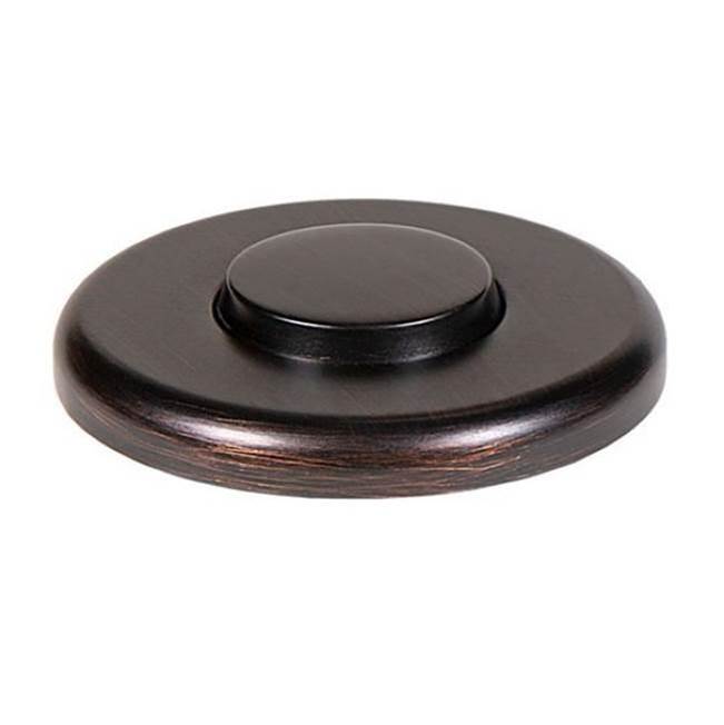 InSinkErator - STDP-CRB Decorative Air-Activated Switch-Button - Pioneer - Classic Oil Rubbed Bronze