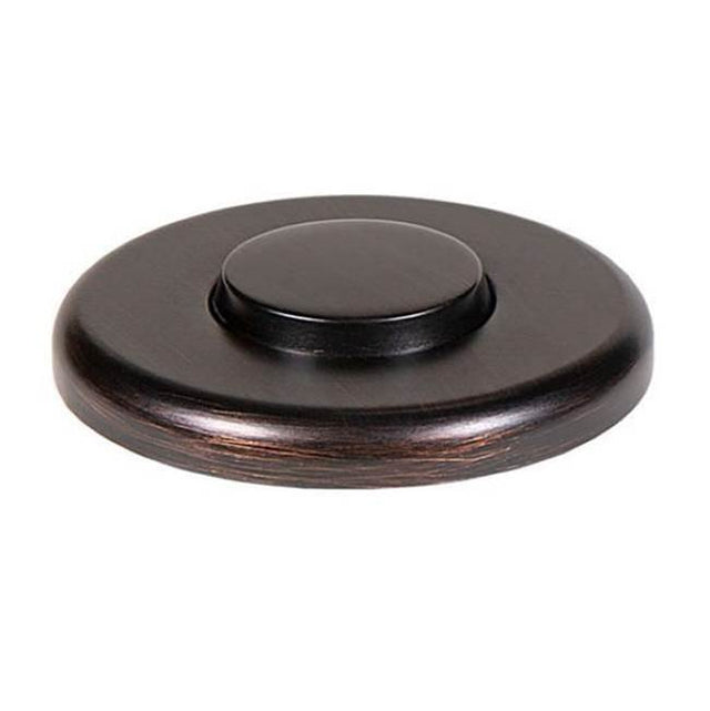 InSinkErator - STDP-CRB Decorative Air-Activated Switch-Button - Pioneer - Classic Oil Rubbed Bronze