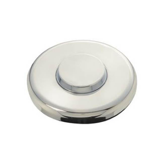 InSinkErator - STDP-PN Decorative Air-Activated Switch-Button - Pioneer - Polished Nickel