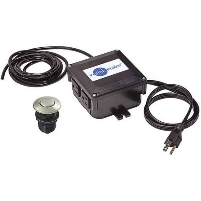 InSinkErator - SinkTop Switch - Dual Outlet - Model Number: STS-00 (Dual Outlet-Satin Nickel)
