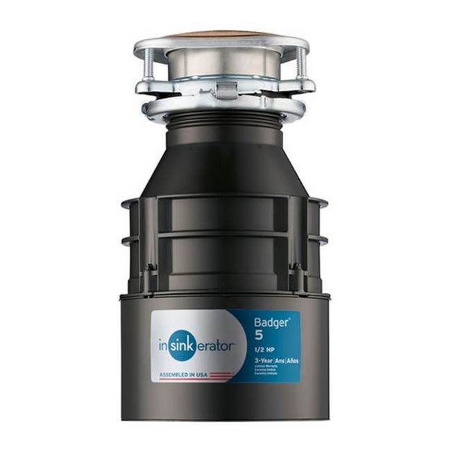 InSinkErator - Badger 5 Garbage Disposal, 1/2 HP