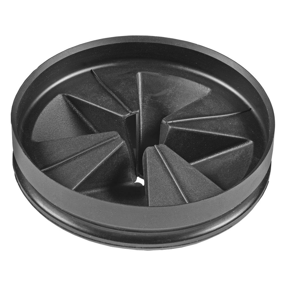 InSinkErator - Anti-Microbial Quiet Collar Sink Baffle - Model Number: QCB-AM - Black