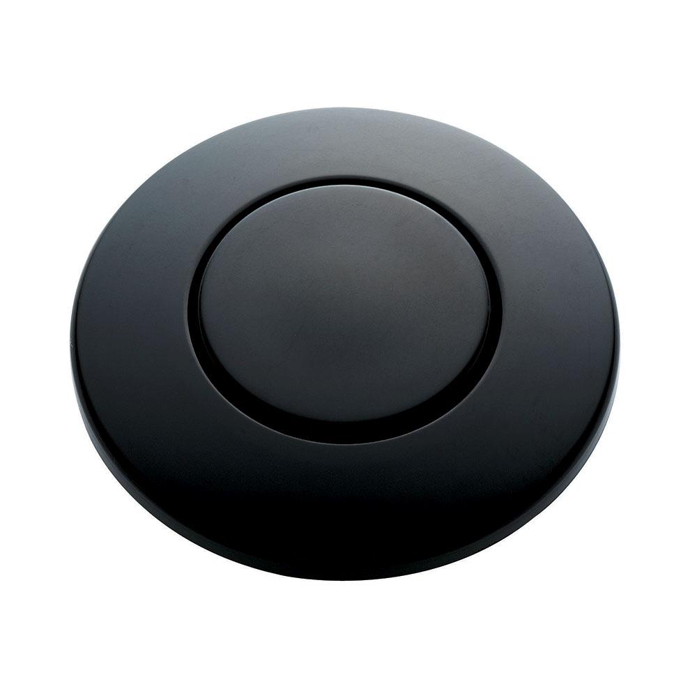 InSinkErator - SinkTop Switch Push Button - Matte Black - Model Number: STC-MTBLK - Matte Black