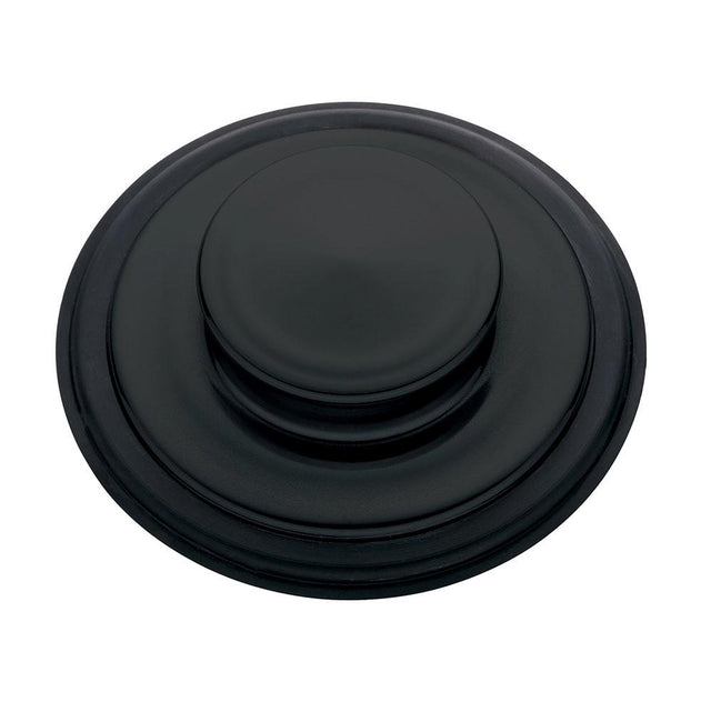 InSinkErator - Sink Stopper - Matte Black - Model Number: STP-MTBLK - Matte Black