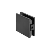 Isenberg By Flusso - Hole In Glass Center Mount Glass Clamp - Matte Black