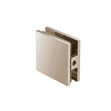 Isenberg By Flusso - Hole In Glass Center Mount Glass Clamp - Polished Nickel PVD