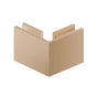 Isenberg By Flusso - 90 Degrees Glass to Glass Fixed Clamp - Brushed Bronze Pvd