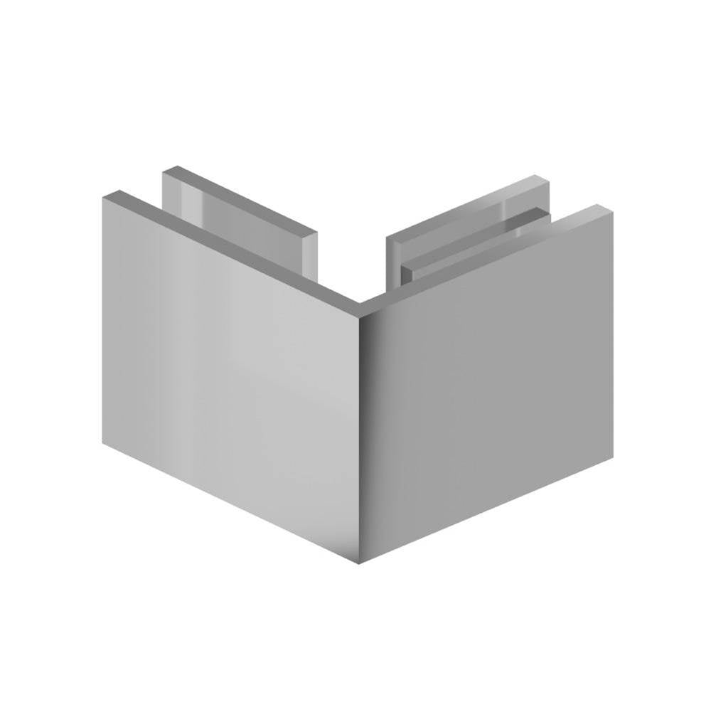 Isenberg By Flusso - 90 Degrees Glass to Glass Fixed Clamp - Chrome