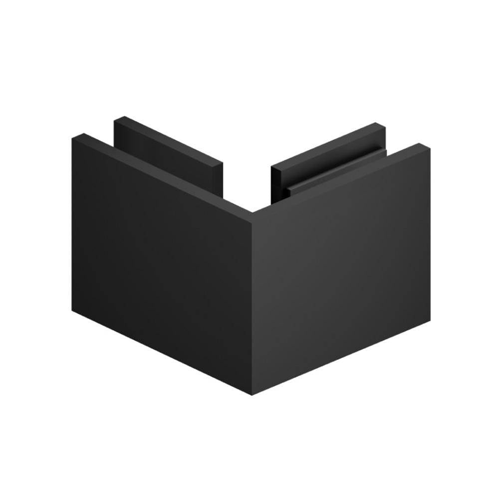 Isenberg By Flusso - 90 Degrees Glass to Glass Fixed Clamp - Matte Black