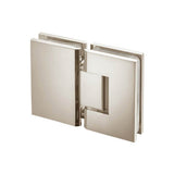 Isenberg By Flusso - 180 Degrees Glass To Glass Shower Door Hinge - Polished Nickel PVD