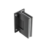 Isenberg By Flusso - Wall To Glass Self Centering Shower Door Hinge - Matte Black