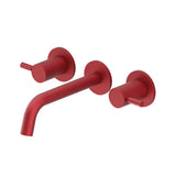 Isenberg By Flusso - Two Handle Wall Mounted Tub Filler - Crimson