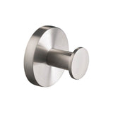 Isenberg By Flusso - Brass Bathroom Towel / Robe Hook - Brushed Nickel PVD