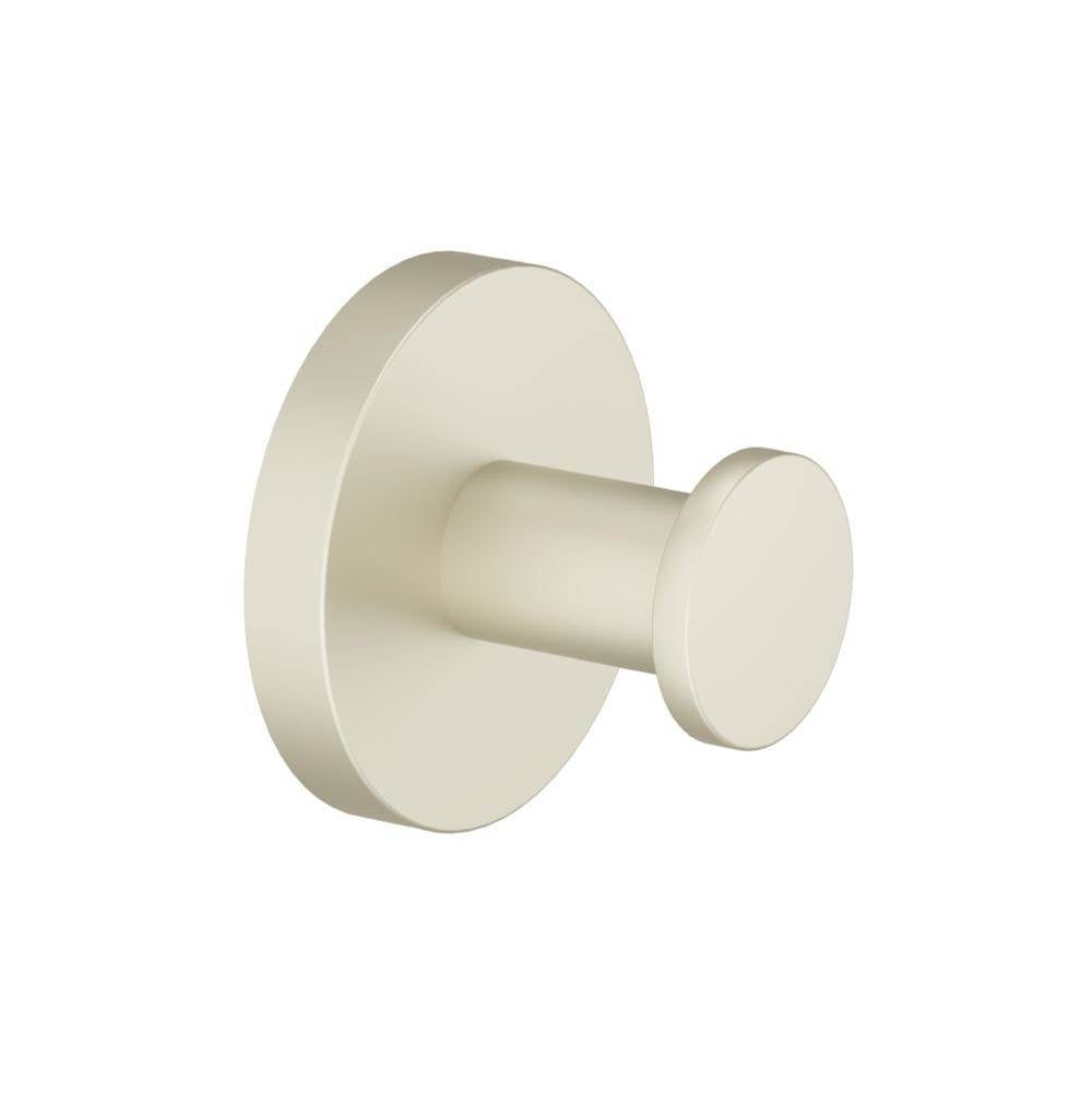 Isenberg By Flusso - Brass Bathroom Towel / Robe Hook - Light Tan