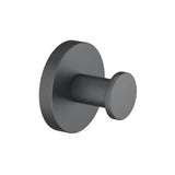 Isenberg By Flusso - Brass Bathroom Towel / Robe Hook - Rock Grey