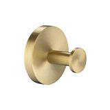 Isenberg By Flusso - Brass Bathroom Towel / Robe Hook - Satin Brass PVD