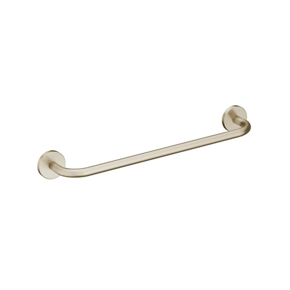 Isenberg By Flusso - Brass Towel Bar - 18'' - Brushed Nickel PVD