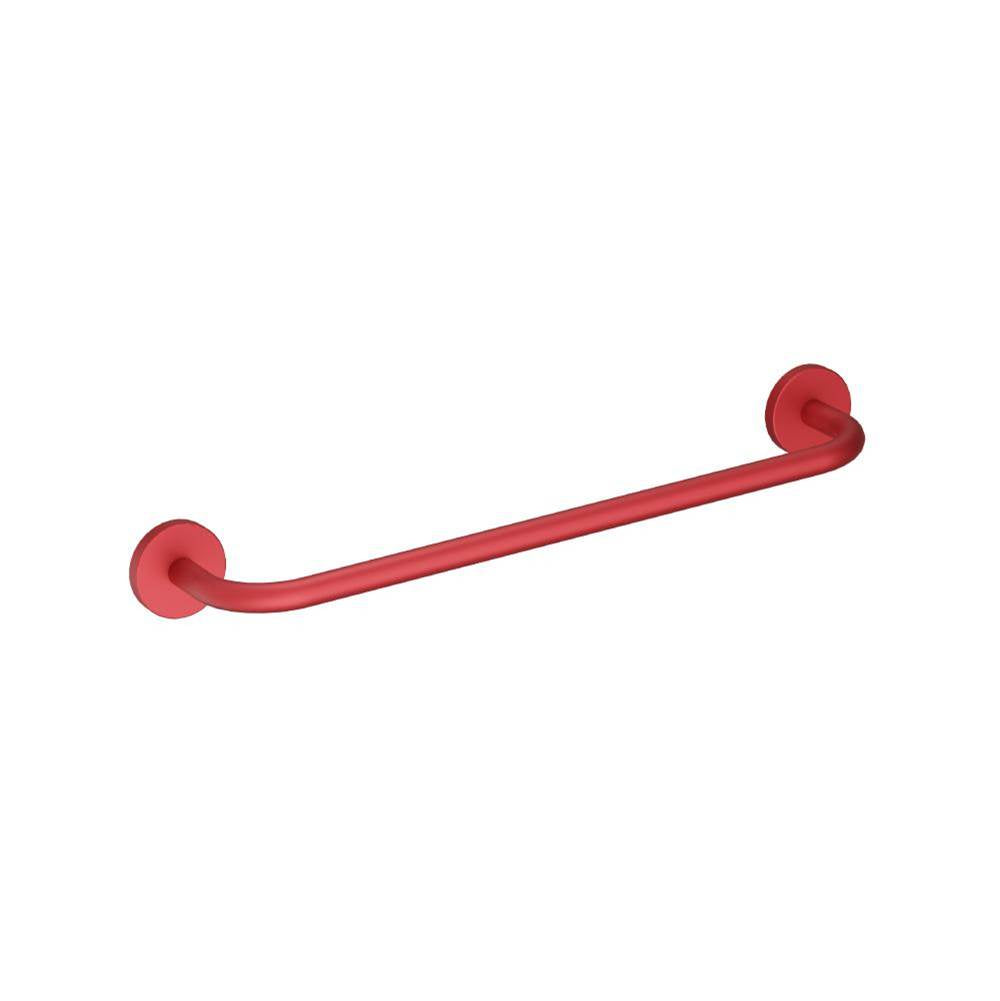 Isenberg By Flusso - Brass Towel Bar - 18'' - Deep Red