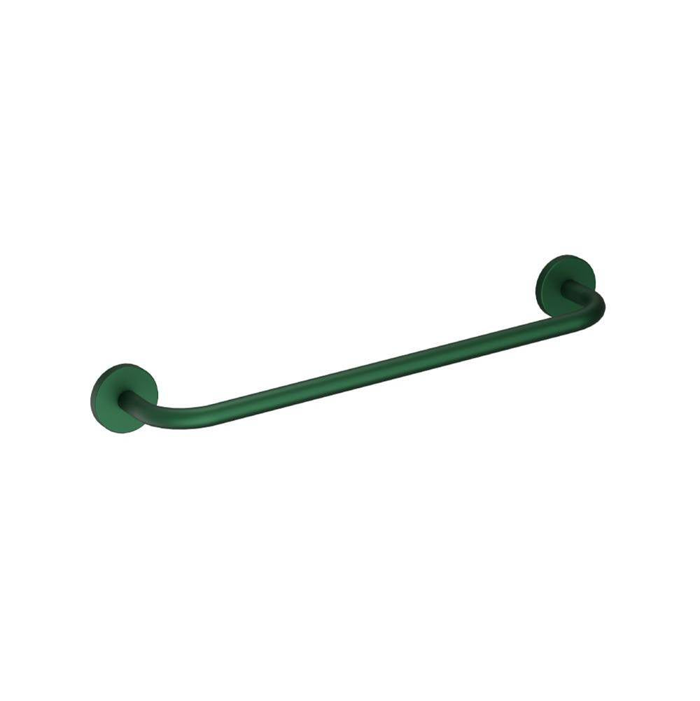 Isenberg By Flusso - Brass Towel Bar - 18'' - Leaf Green