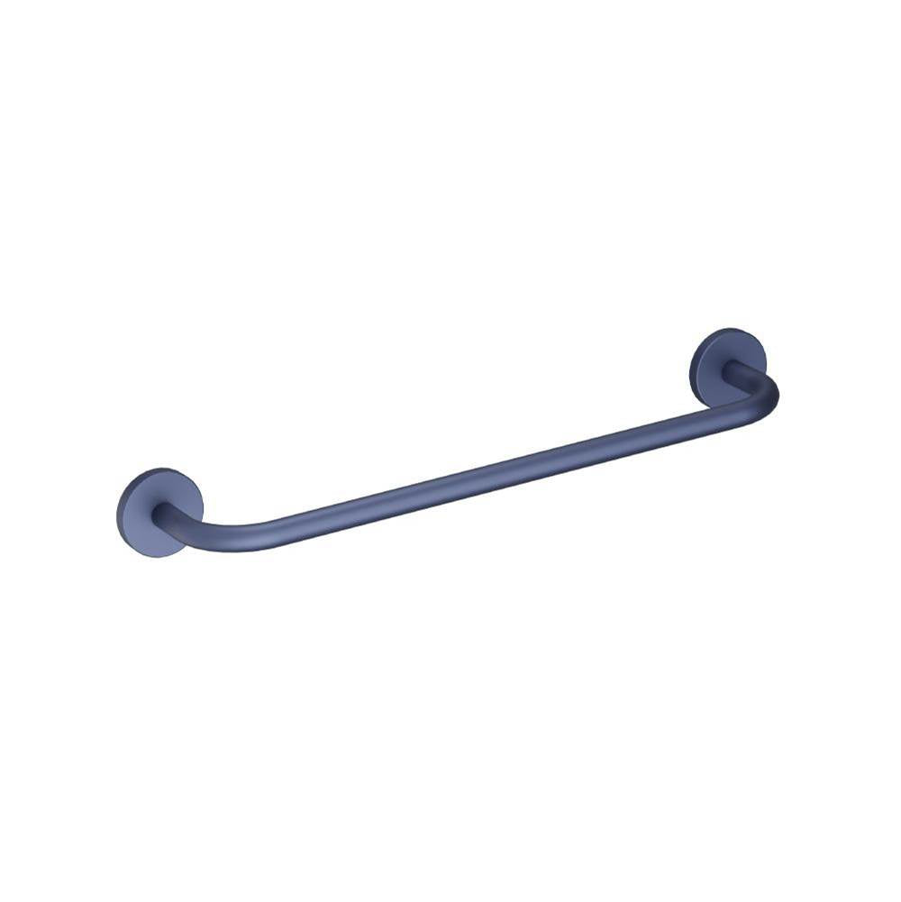 Isenberg By Flusso - Brass Towel Bar - 18'' - Navy Blue