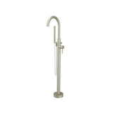 Isenberg By Flusso - Freestanding Floor Mount Bathtub / Tub Filler With Hand Shower - Light Verde