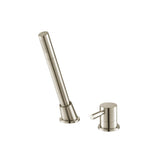 Isenberg By Flusso - Deck Diverter With Holder & Hose - Brushed Nickel PVD