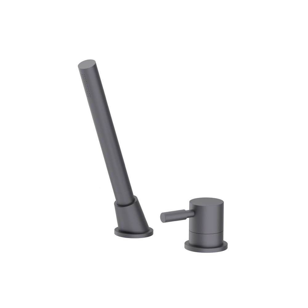 Isenberg By Flusso - Deck Diverter With Holder & Hose - Dark Grey