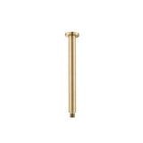 Isenberg By Flusso - Ceiling Mount Showr Arm - 12'' - Brushed Bronze Pvd