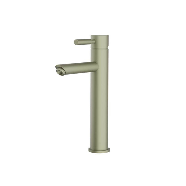 Isenberg By Flusso - Single Hole Vessel Faucet - Army Green