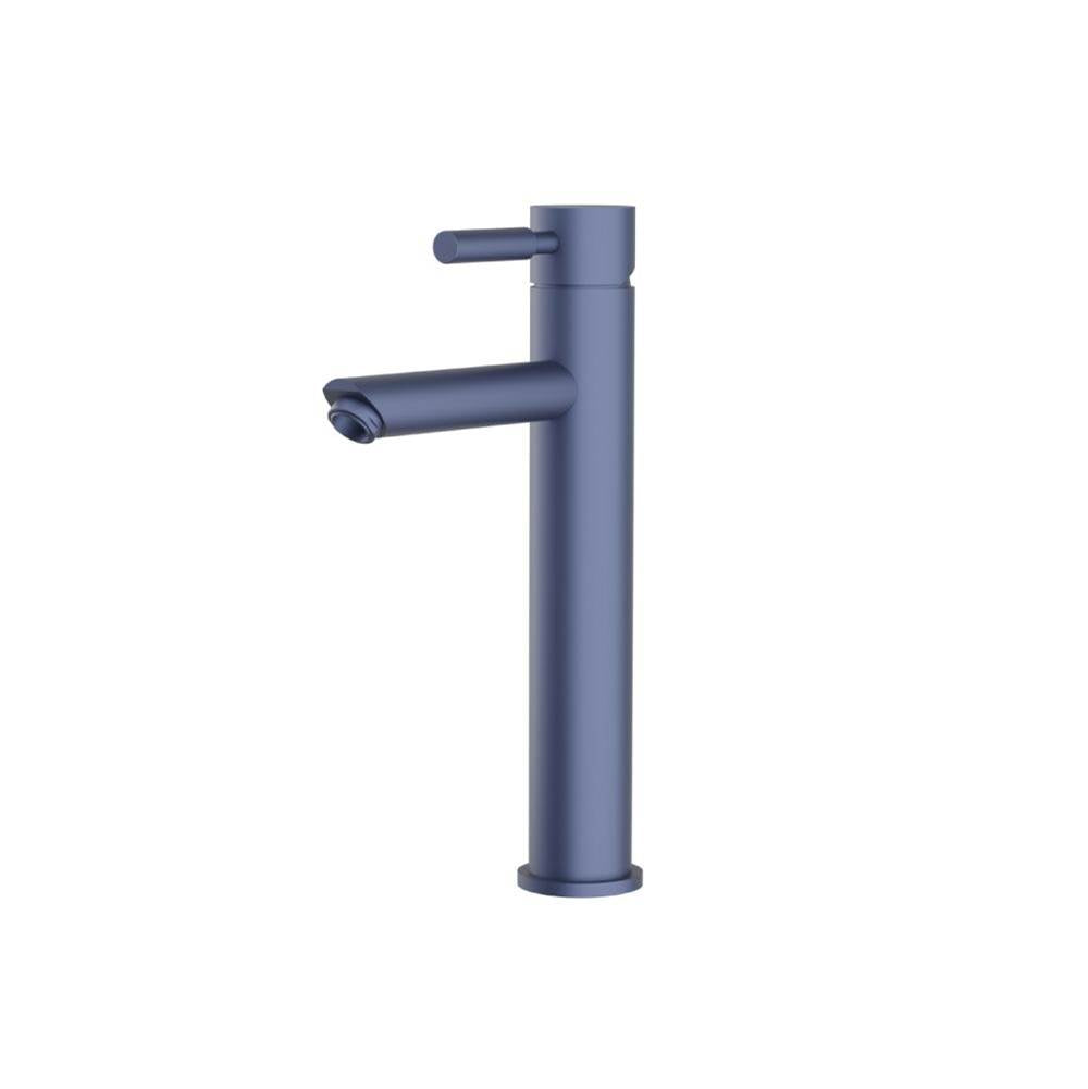 Isenberg By Flusso - Single Hole Vessel Faucet - Navy Blue